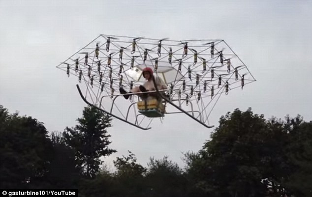 Visit Bogota hanging from a drone
